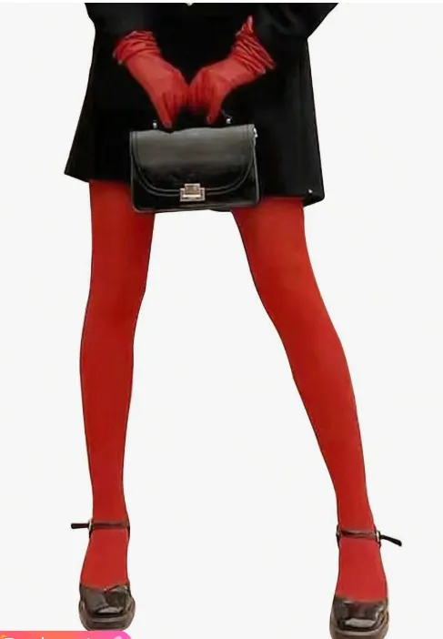 Mais um sabor de meia calça vermelha