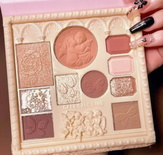 Paleta De Sombras Com 10 Cores
