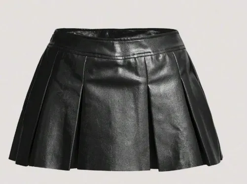 Saia de couro Antonella