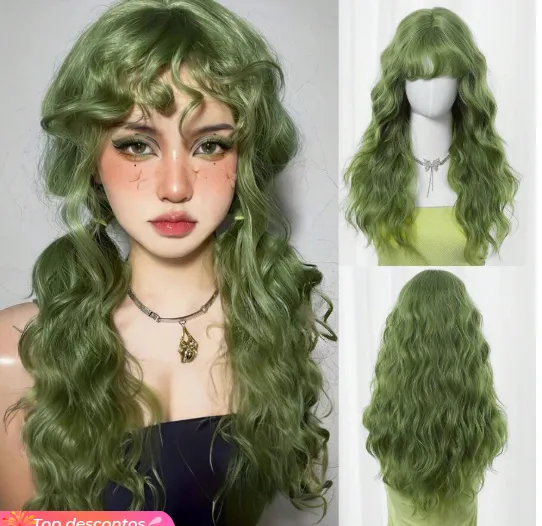 Peruca verdeeee